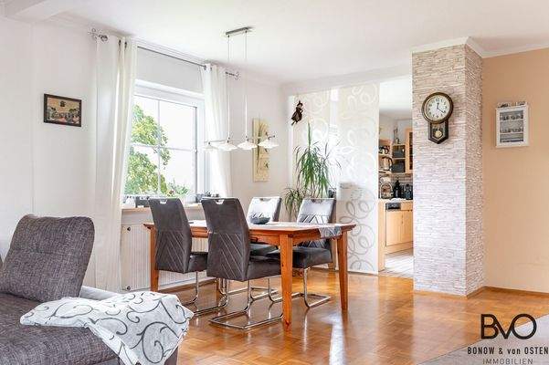 Essbereich zwischen Wohnzimmer und Küche