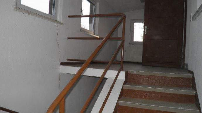 Hinterer Hauseingang m.Treppenhaus zum Keller