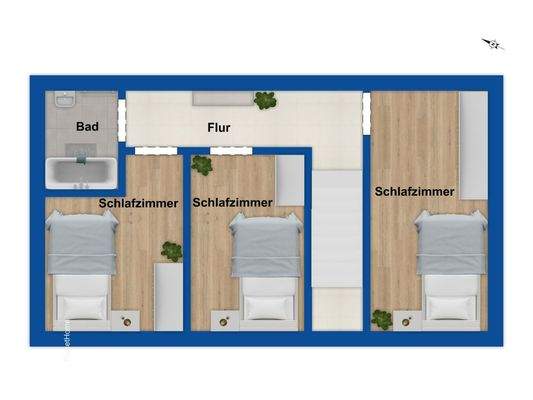 Grundriss Dachgeschoss