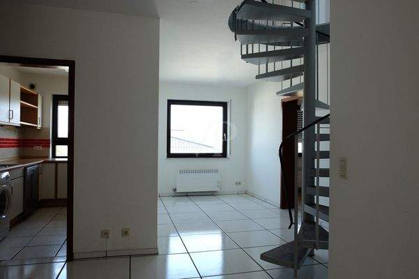 Blick vom Wohnzimmer