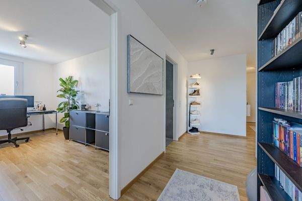 Blick ins Arbeitszimmer