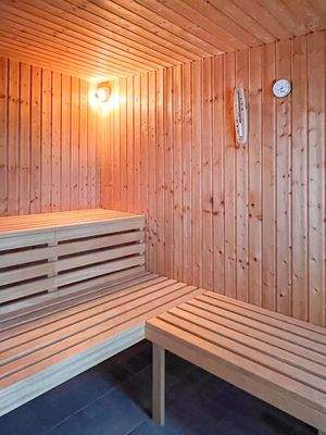 Sauna mit Blick ins Freie