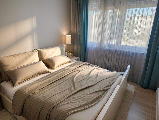 Visualisierung Schlafzimmer