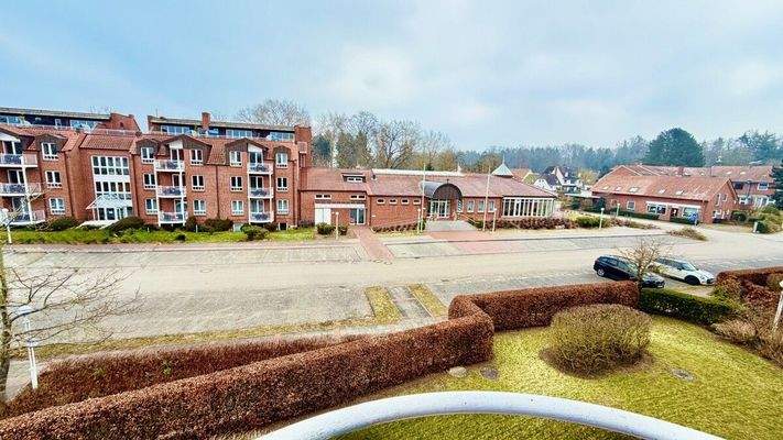 Blick auf den Stellplatz