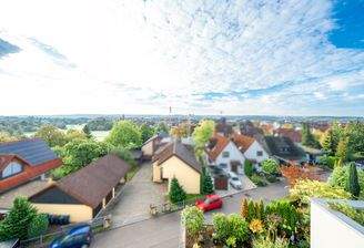 Aussicht vom Südbalkon