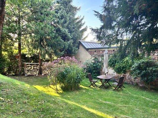 Garten hinter dem Haus