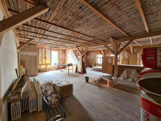 Wohnzimmer Loftwohnung