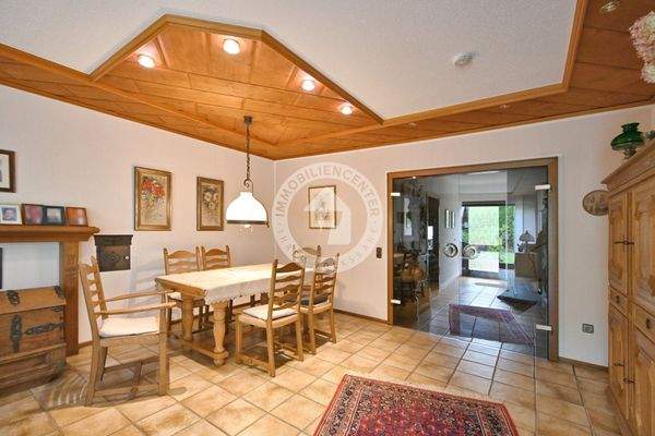 Der gemütliche Wohn-/ Essbereich