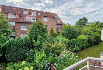 Gartenblick vom Balkon 