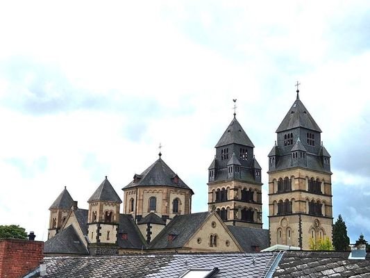 Blick Herz-Jesu Kirche