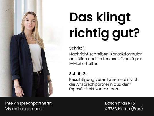 Ansprechpartnerin Vivien Lonnemann