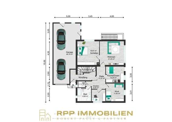 Grundriss Erdgeschoss