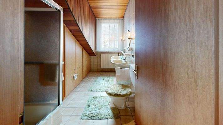 Badezimmer Dachgeschoss 