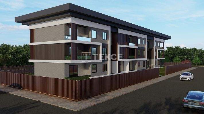 Apartments with En-Suite Bathrooms, Pools, and Balconies in Yalova