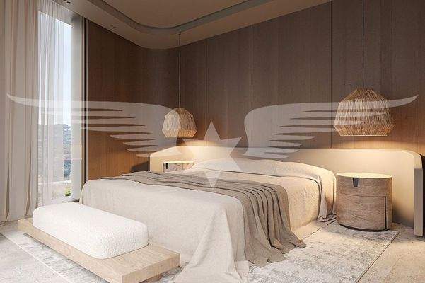 Visualisiertes Schlafzimmer