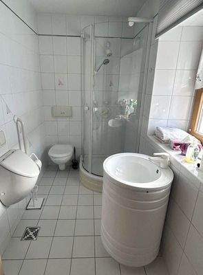 Hier duschen die Gäste