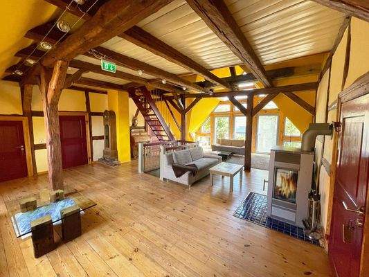 Die große Wohndiele im OG