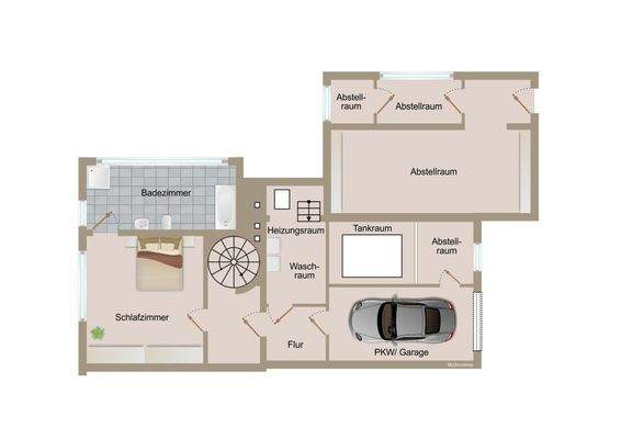 Grundriss Untergeschoss