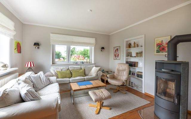 Wohnbereich mit Ofen