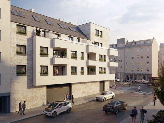 Fassade Straßenseitig