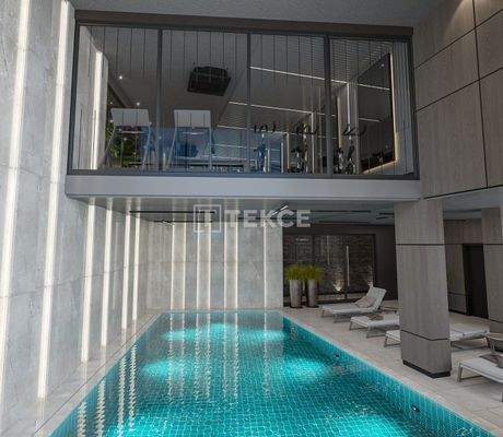Stylish Apartments in a Hotel Concept Project in Alanya Oba