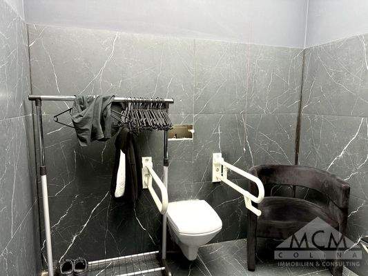 Barrierefreie Toilette