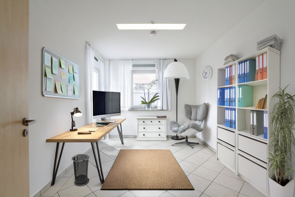 KI-Möblierung als Home-Office