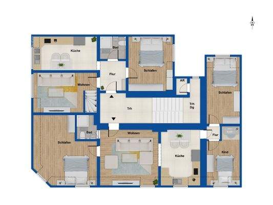 Grundriss Dachgeschoss