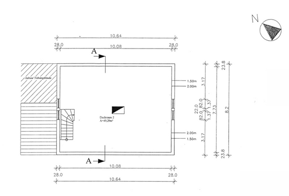 Grundriss DG - Wohnung 2