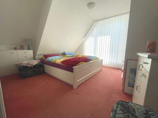 Teilansicht vom Schlafzimmer 