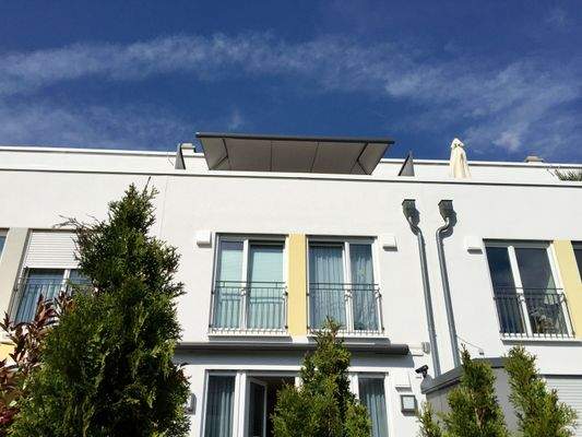 Ansicht Haus Gartenseite 