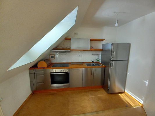 nochmals Küche mit Wohnbereich