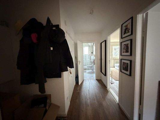 Blick in den Flur