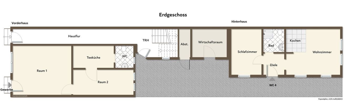 Grundriss Erdgeschoss