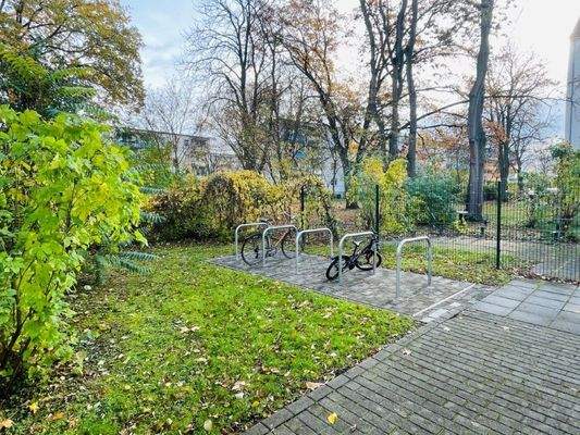 Innenhof, Fahrradständer