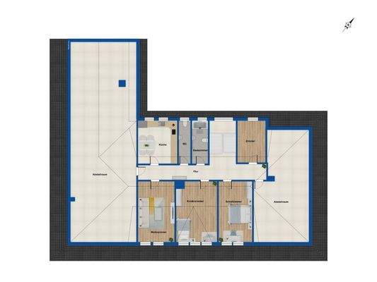 Grundriss Dachgeschoss