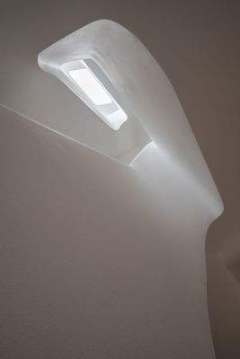 Oberlicht modellierte Treppe