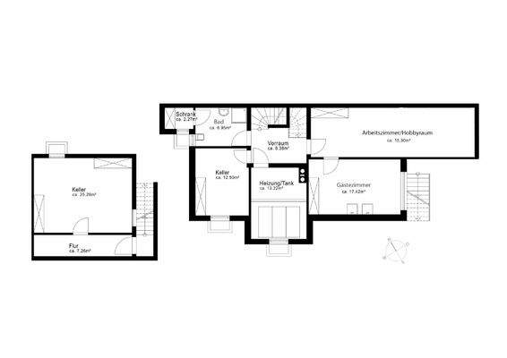 Grundriss Kellergeschoss