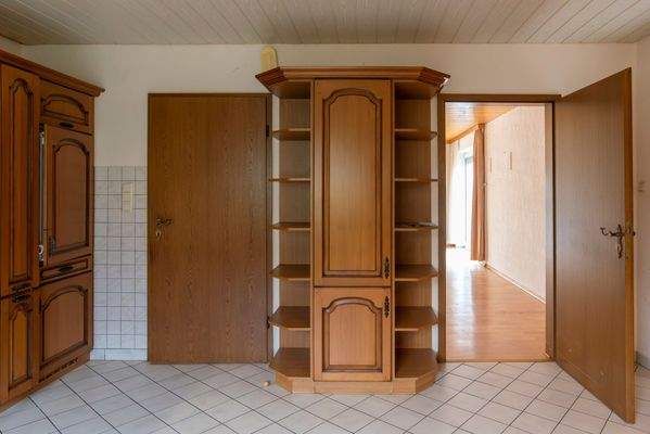 Küche / zum Wohnraum