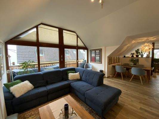 Viel Licht im Wohnzimmer