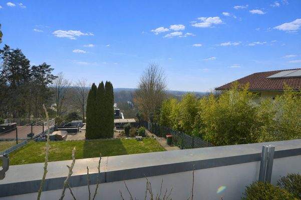 Weitblick von Terrasse