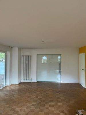 Essbereich mit Zugang Schlafzimmer