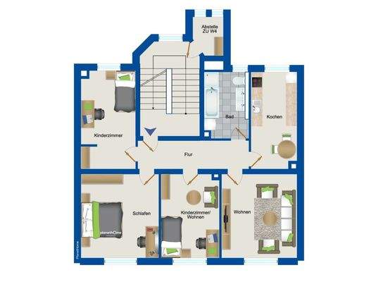 Grundriss - 1. Obergeschoss