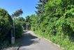befestigte Straße vor dem Grundstück