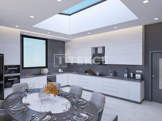 Stylish Sea View Villas with Pool in Alanya Kargıcak