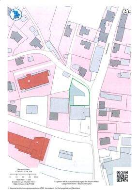 BA Lageplan markiert