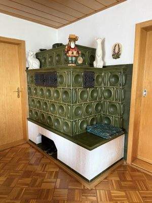 Kachelofen mit neuem Einsatz