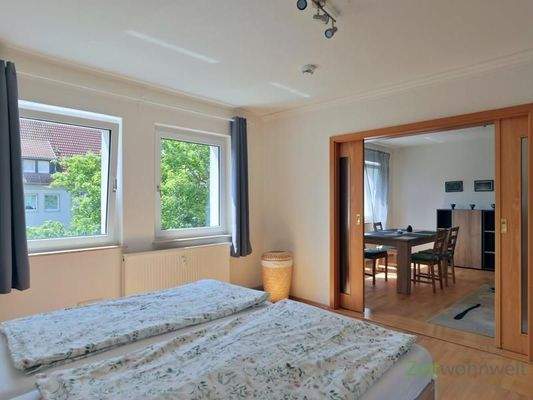 Blick zum Wohnzimmer