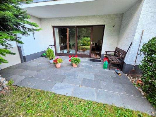 Terrasse Zugang vom Wohnbereich 
