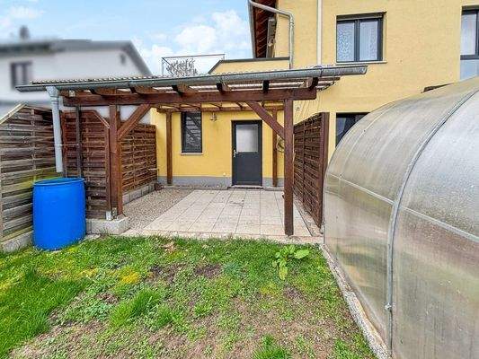 Ansicht Terrasse- Garten